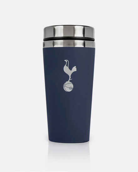 Spurs Navy Soft Touch 450ml Travel Mug