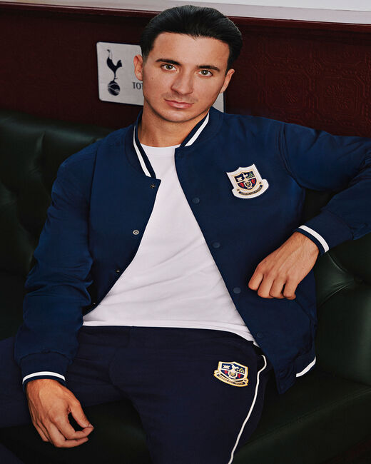 Spurs Heritage Crest Navy Joggers