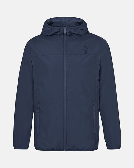 Spurs Mens Navy Shower Jacket