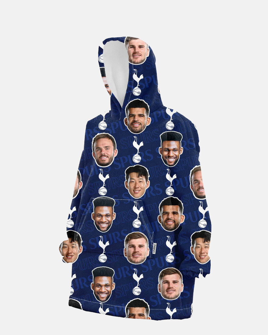 Spurs Personalised Players Hoodie Blanket