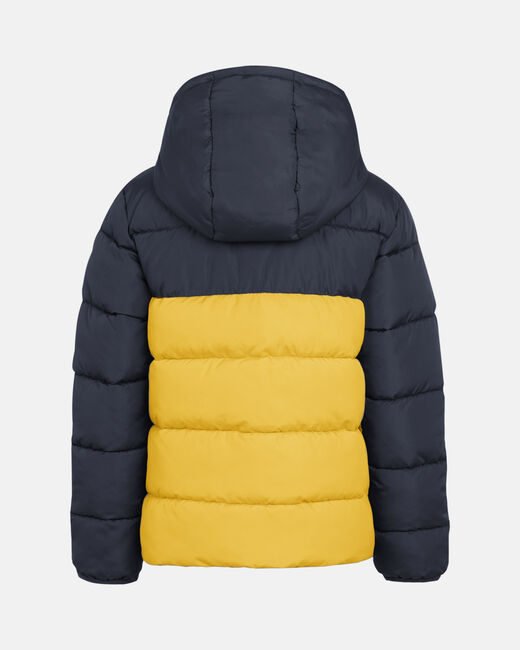 Spurs Kids Colour Block Padded Yellow Jacket