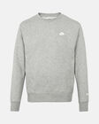 Spurs Nike Mens Grey Club Sweatshirt Crew