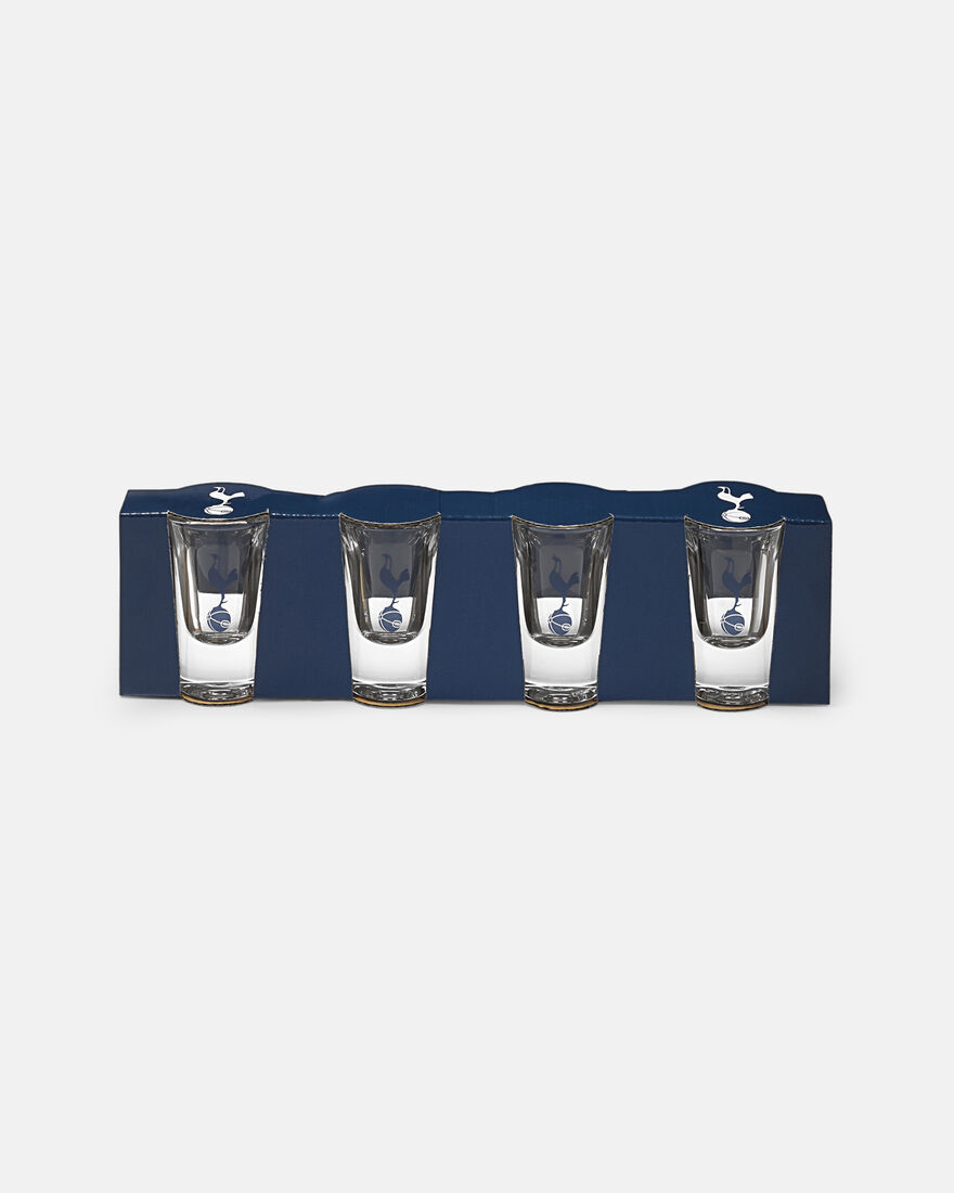 Spurs 4 Pack Clear Shot Glasses