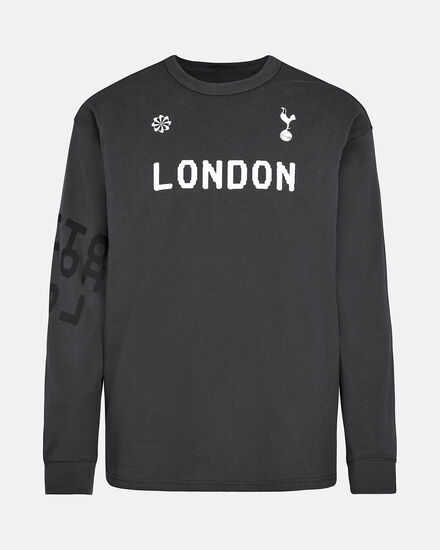 Spurs Nike Mens Charcoal Long Sleeve T-Shirt