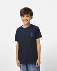 Spurs Kids Navy Graphic Back Print T-Shirt