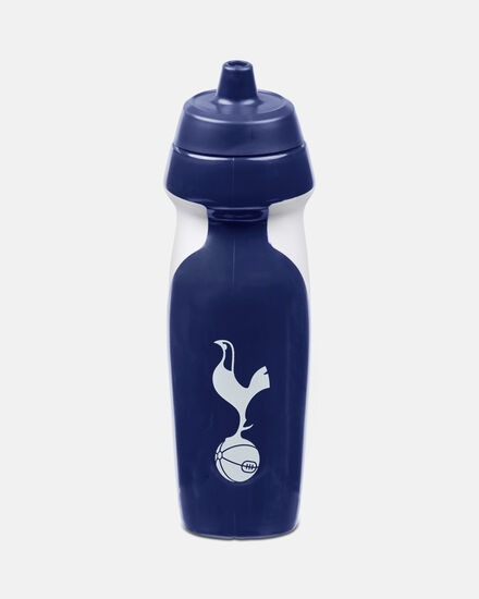 Spurs 600ml Squeezy Navy And White Sports Bottle