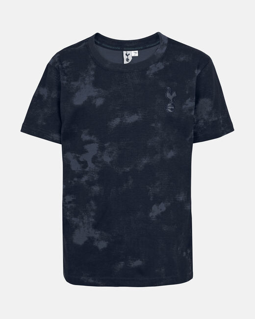 Spurs Kids Tie Dye Navy T-Shirt