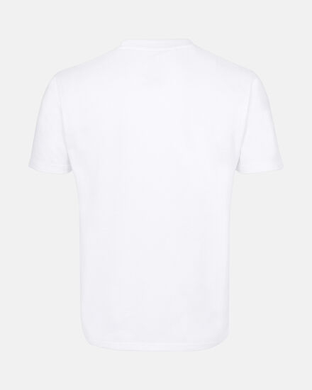 Spurs Mens Gold Retro Print White T-Shirt