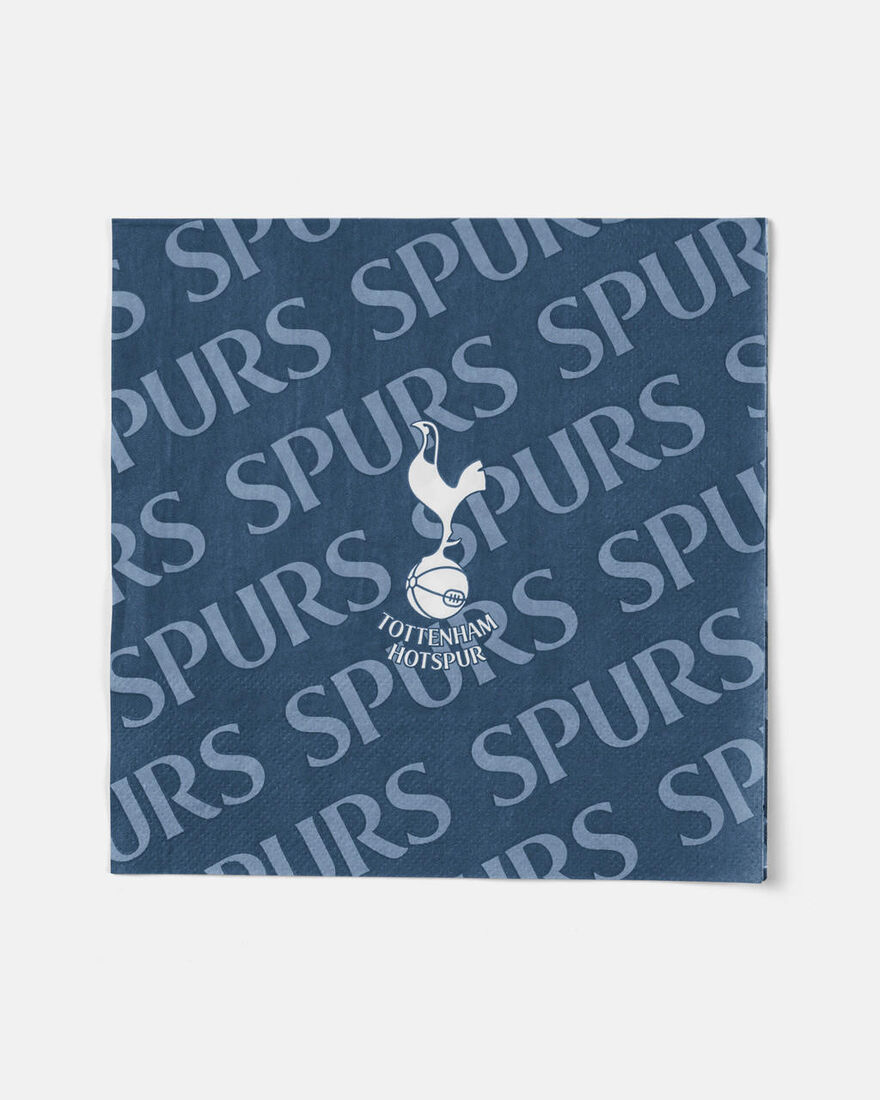 Spurs Crest Party Napkins 40 Pack