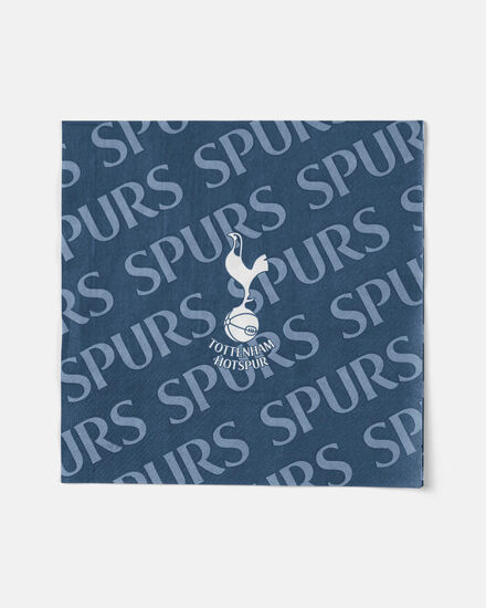Spurs Crest Party Napkins 40 Pack