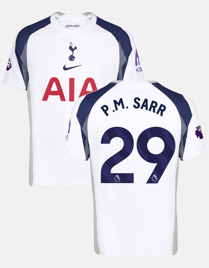 Pape Matar Sarr Mens Stadium Premier League Tottenham Hotspur Home Shirt 2025/26