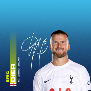 Tottenham Hotspur 2019-2020 Away Authentic Shirt #15 Eric Dier